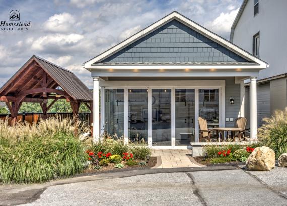 20' x 24' Custom A-Frame Avalon Pool House Display in New Holland PA