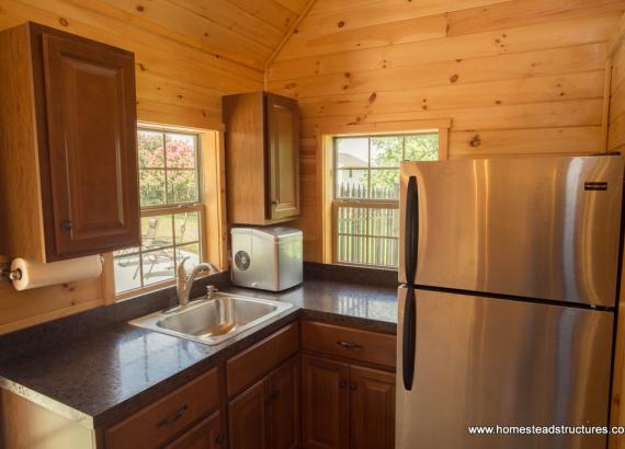 Heritage Pool House Kitchen