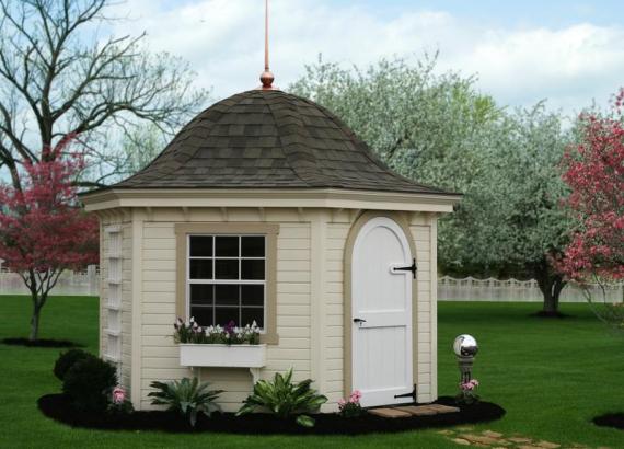 Garden Belle Hexagon Shed