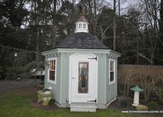 Garden Belle - Round Shed - Hexagonal Shed