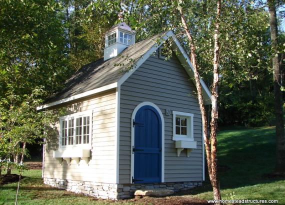 10 x 14 Liberty A-frame Shed (Vinyl Siding)