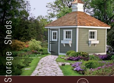 Homestead Structures Shed Brochure cover