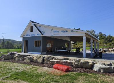 Picture of Pool House Construction In-Progress