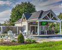 20' x 40' Custom Avalon Pool House with Dormer in Shenandoah Junction, WV