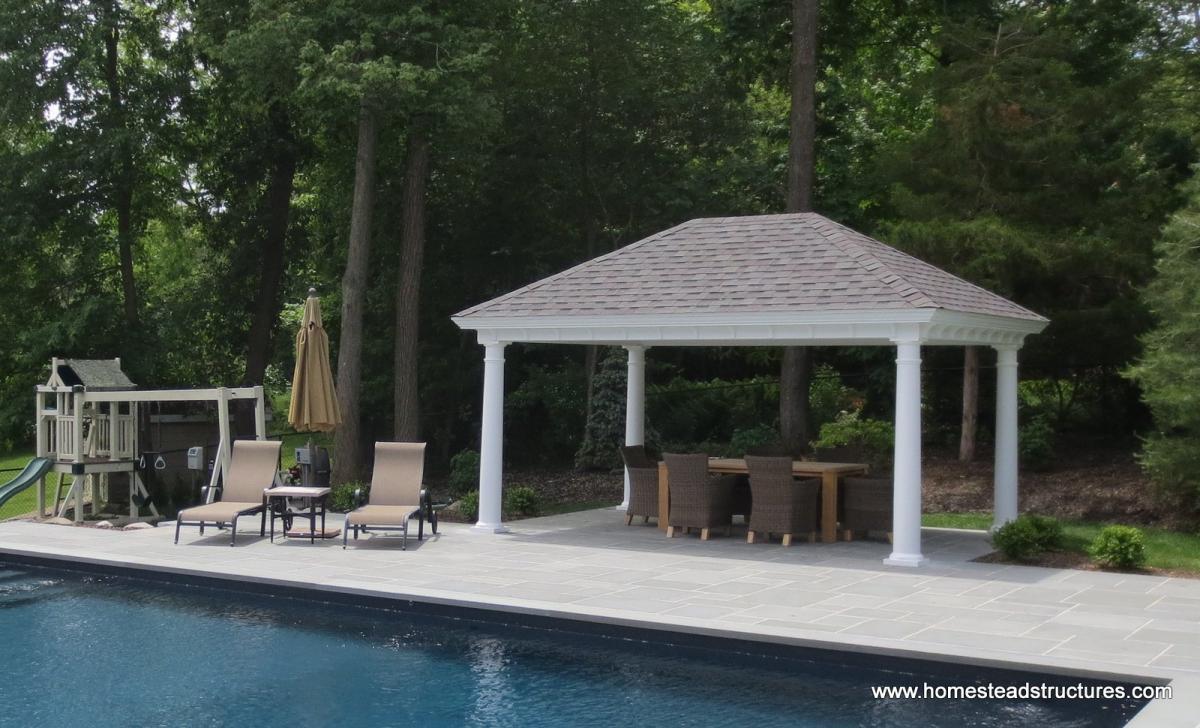 12' x 16' Pavilion by Homestead Structures.